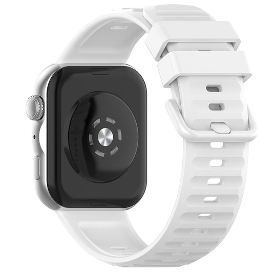 Techsuit W082 -ranneke Huawei Watch Fit 5 Pro:lle, valkoinen
