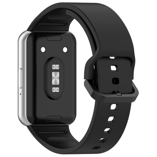 Techsuit W086 ranneke Samsung Galaxy Fit3 R39M:lle, musta