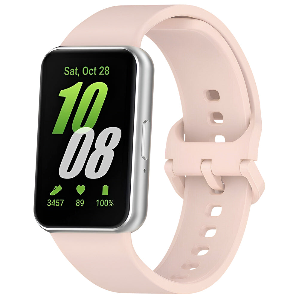 Techsuit W086 ranneke Samsung Galaxy Fit3 R39M:lle, vaaleanpunainen