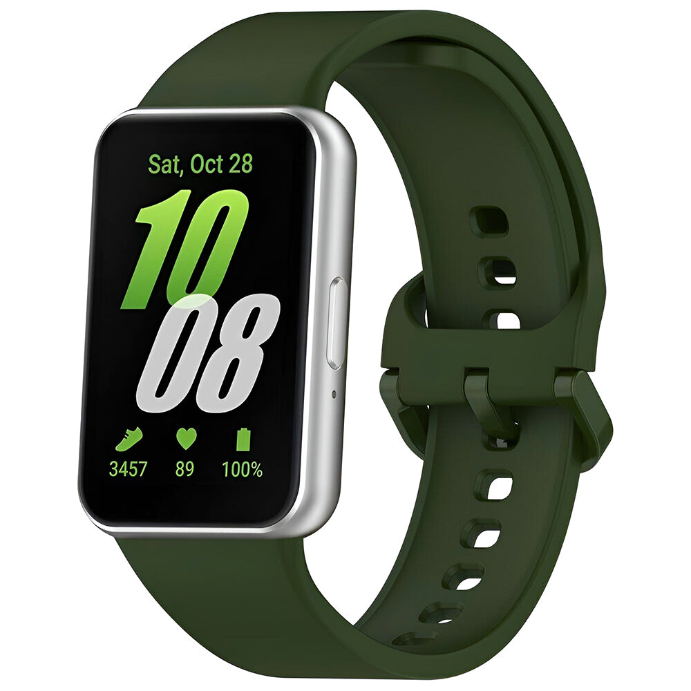 Techsuit W086 ranneke Samsung Galaxy Fit3 R39M:lle, Vihreä