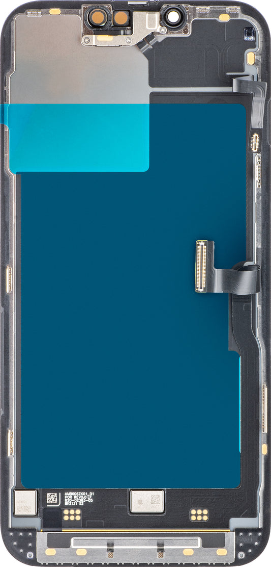 Kosketusnäyttö Apple iPhone 13 Pro, kehyksellä, musta, huoltopaketti 661-21993