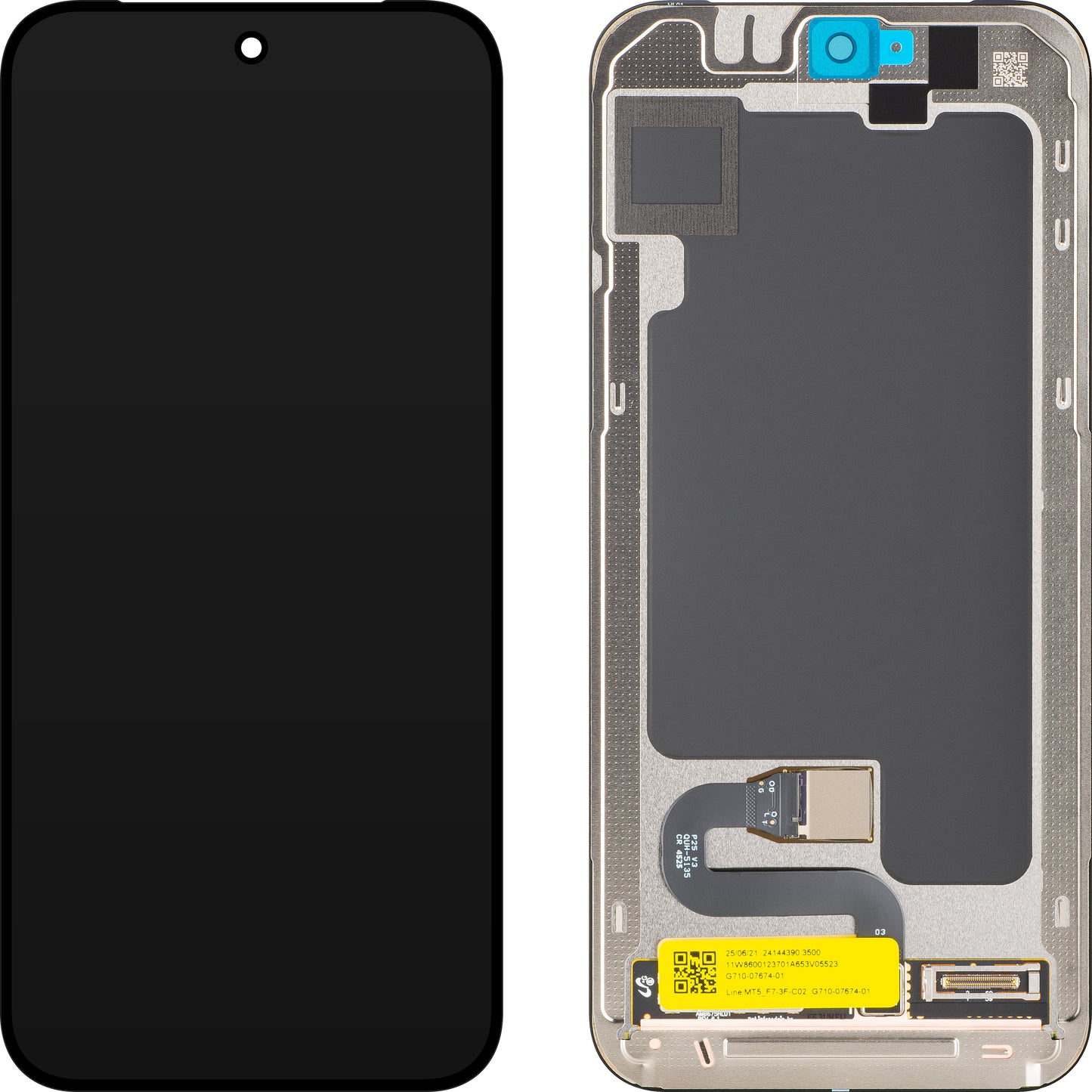 Google Pixel 10 Pro XL -näyttö kosketusnäytöllä, huoltopaketti G949-01360-00
