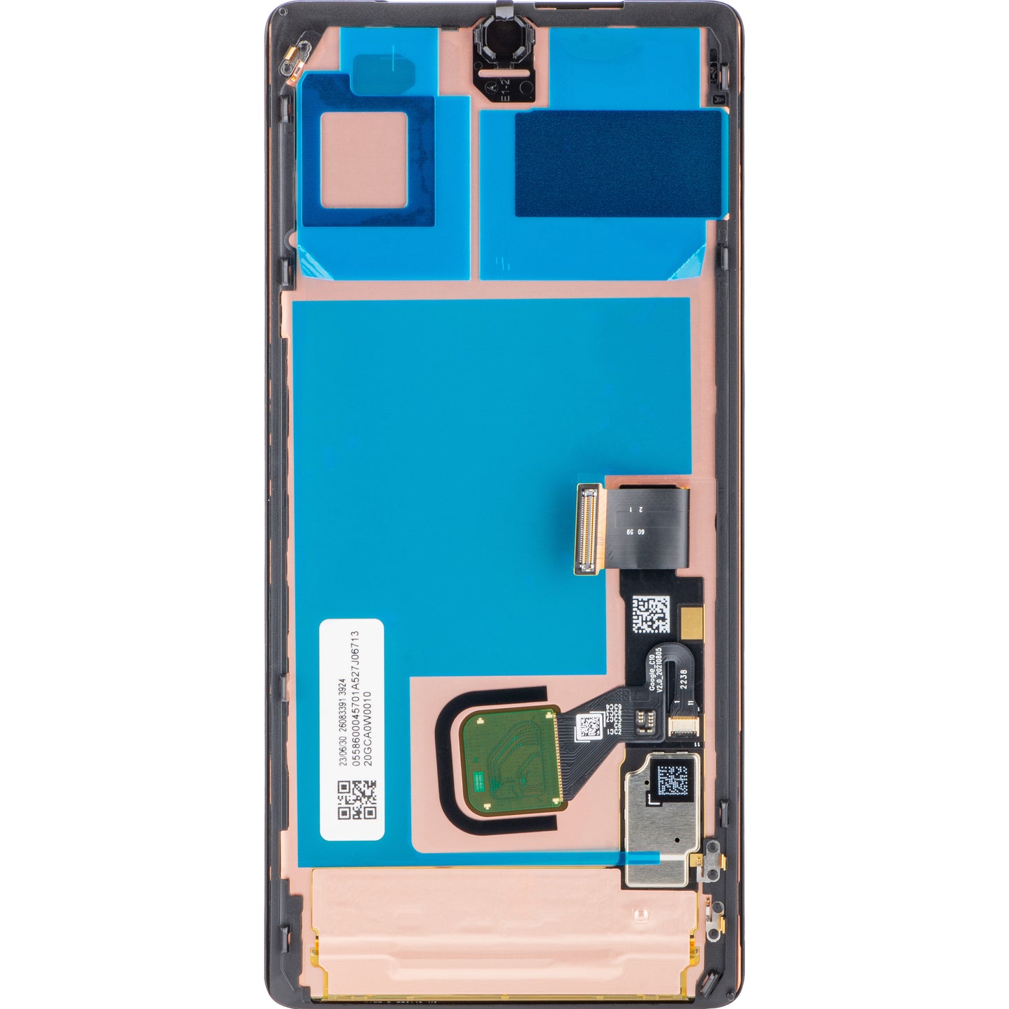 Google Pixel 7 Pro -kosketusnäyttö, huoltopaketti G949-00290-01