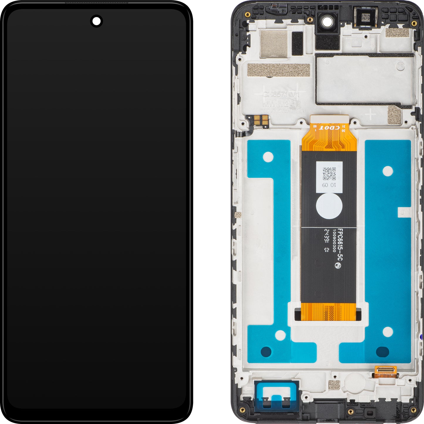 Kosketusnäyttö HMD Pulse+ / Pulse Pro / Pulse, kehyksellä, musta, Service Pack 286940623