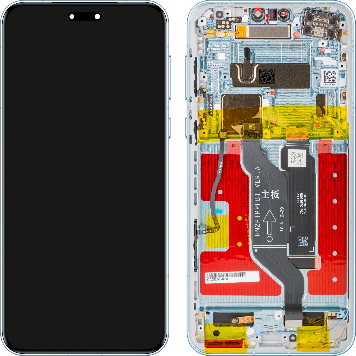 Honor Magic7 Pro -näyttö kosketusnäytöllä, kehyksellä, Sininen (Breeze Blue), Service Pack 0235AMRX