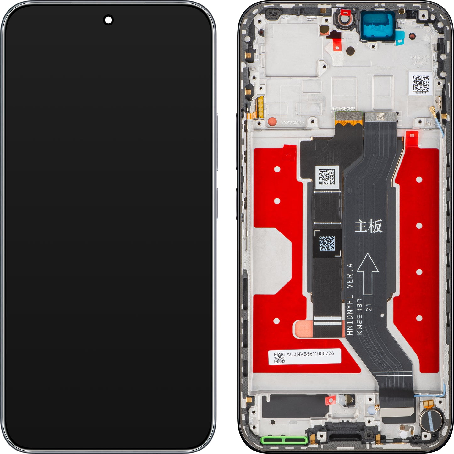 Honor 400 -näyttö kosketusnäytöllä, kehyksellä, musta (Midnight Black), huoltopaketti 0235APNR