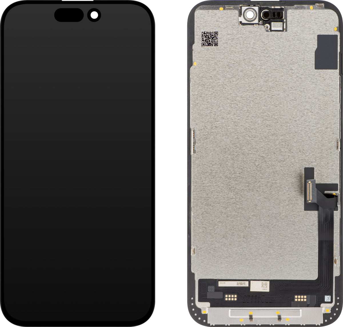 Näyttö JK kosketusnäytöllä Apple iPhone 15 Plus -malliin, kehyksellä, LCD In-Cell IC Movable -versio, Musta