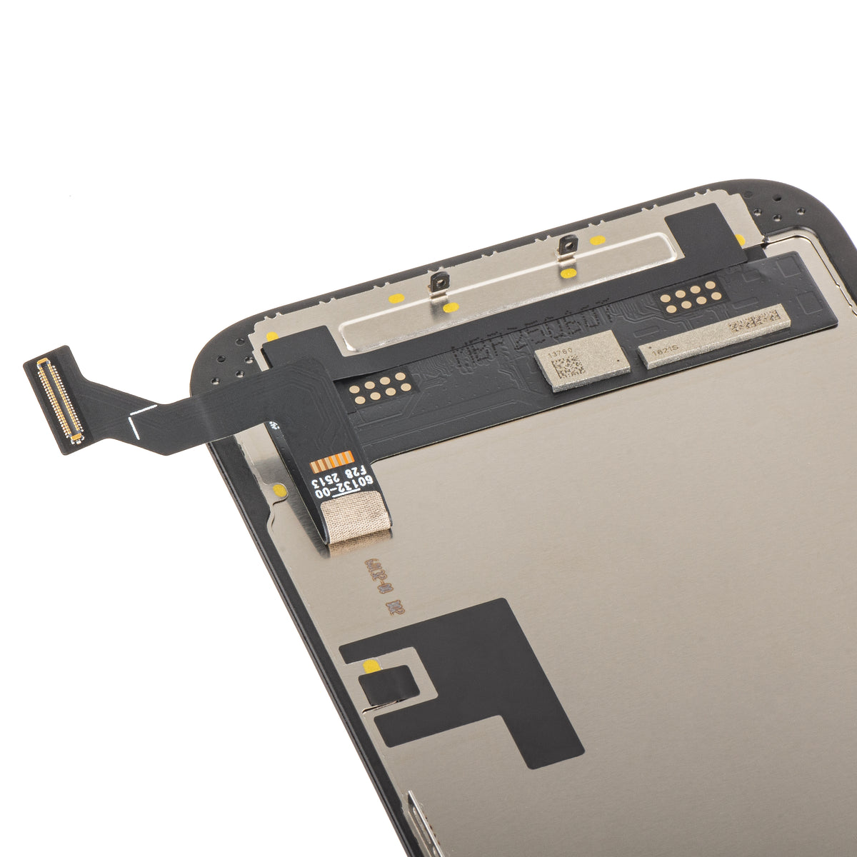 JK-kosketusnäyttö Apple iPhone 17e / 16e:lle, kehyksellä, LCD In-Cell IC siirrettävä versio, musta