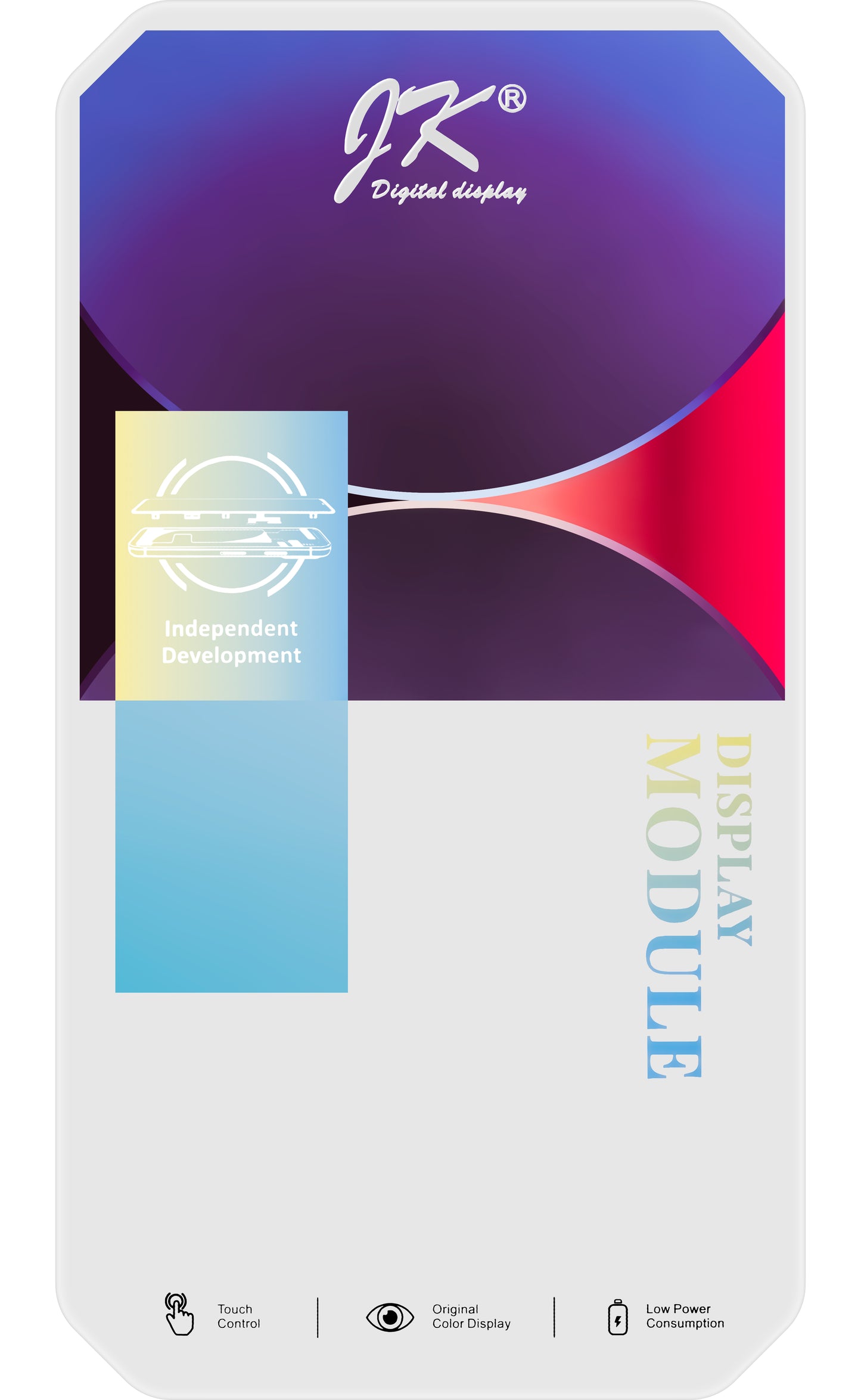 Kosketusnäytön JK Apple iPhone 14 Plus -puhelimeen, kehyksellä, LCD-kennoon asennettu versio, musta