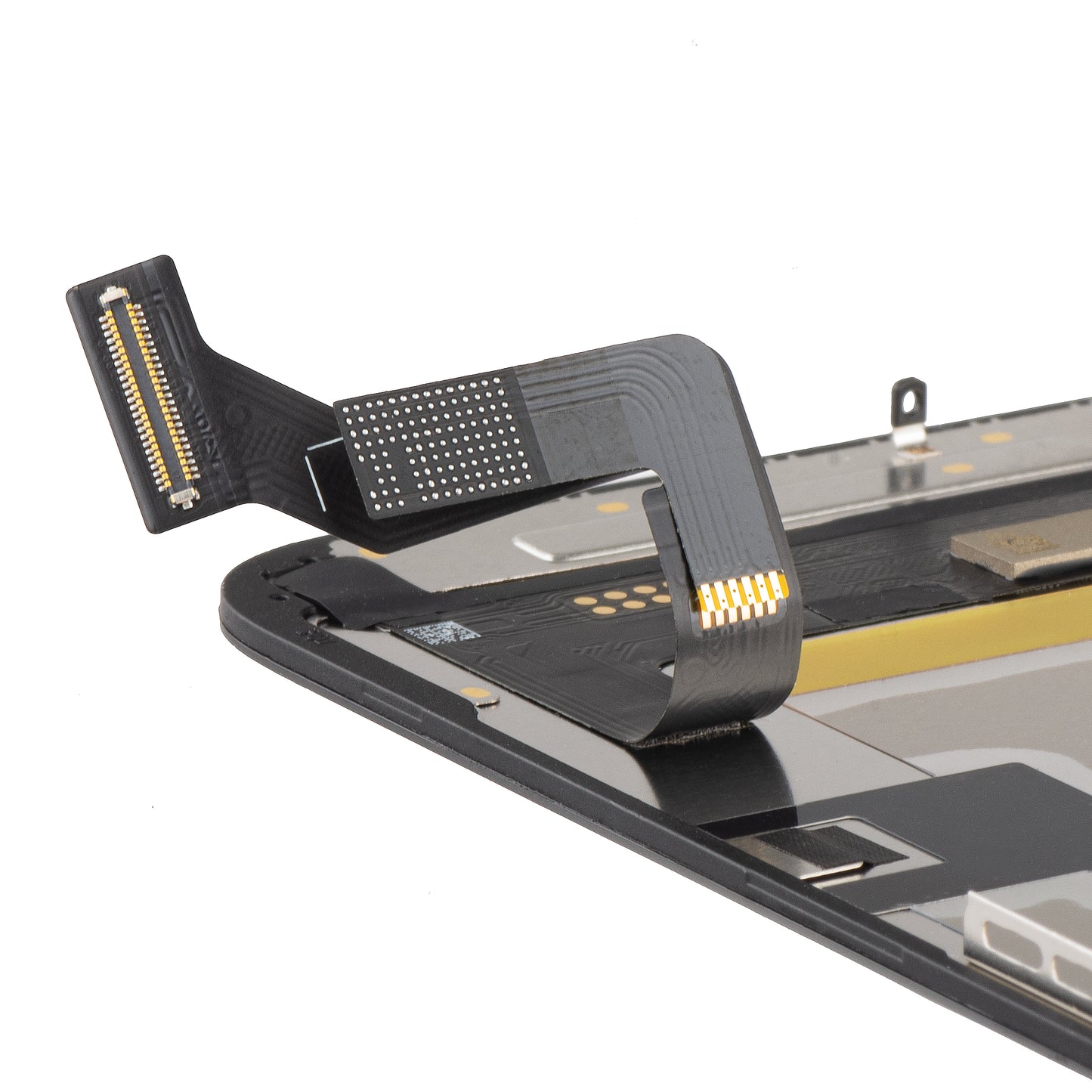 JK Kosketusnäyttö Apple iPhone 14:ään, kehyksellä, OLED-versio, musta