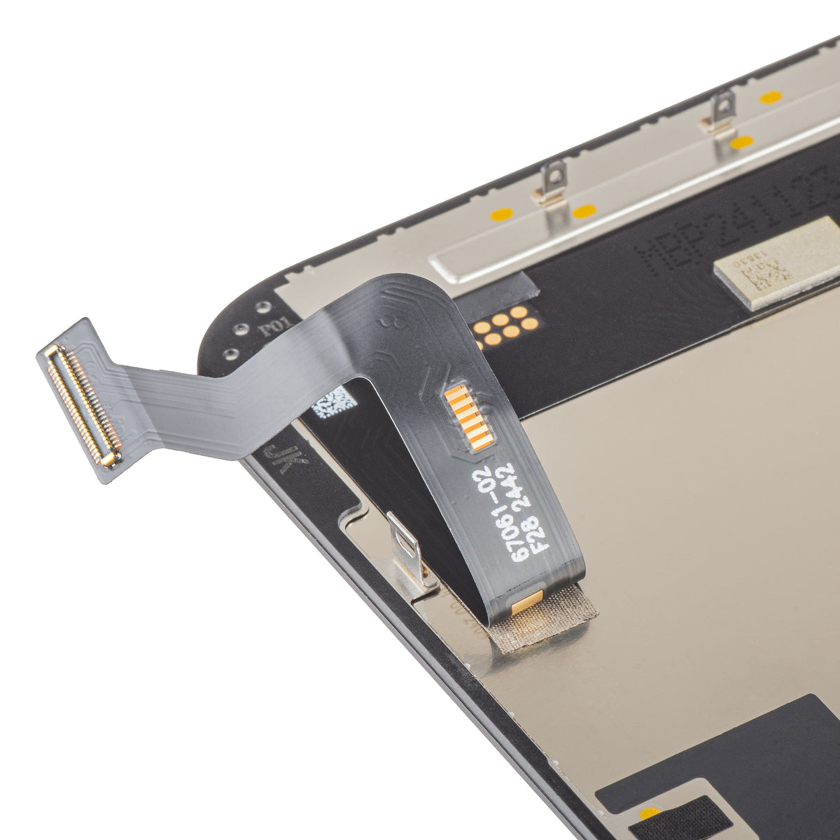 Näyttö JK kosketusnäytöllä Apple iPhone 15 Plus -malliin, kehyksellä, LCD In-Cell IC Movable -versio, Musta