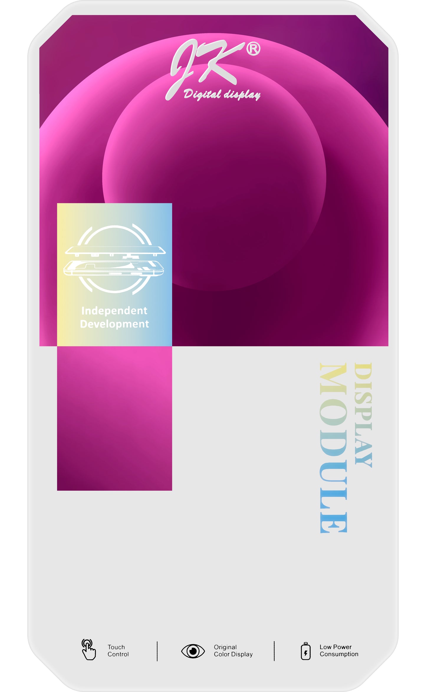 Kosketusnäytön JK Apple iPhone 12 mini -puhelimeen, kehyksellä, kennon sisäinen LCD-versio, musta