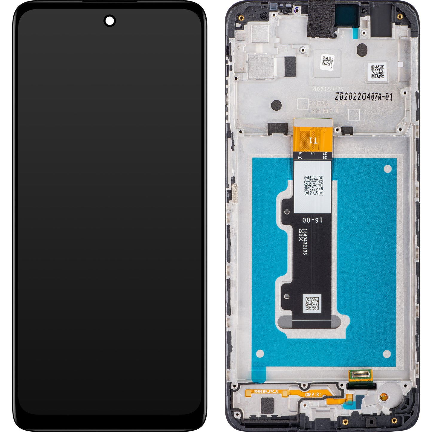 Motorola Moto Moto Moto E32 kosketusnäyttö kehyksellä, musta, huoltopaketti 5D68C20684