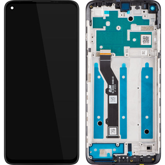 Motorola Moto G9 Plus kosketusnäyttö, kosketusnäytöllä, kehyksellä, musta, huoltopaketti 5D68C17281