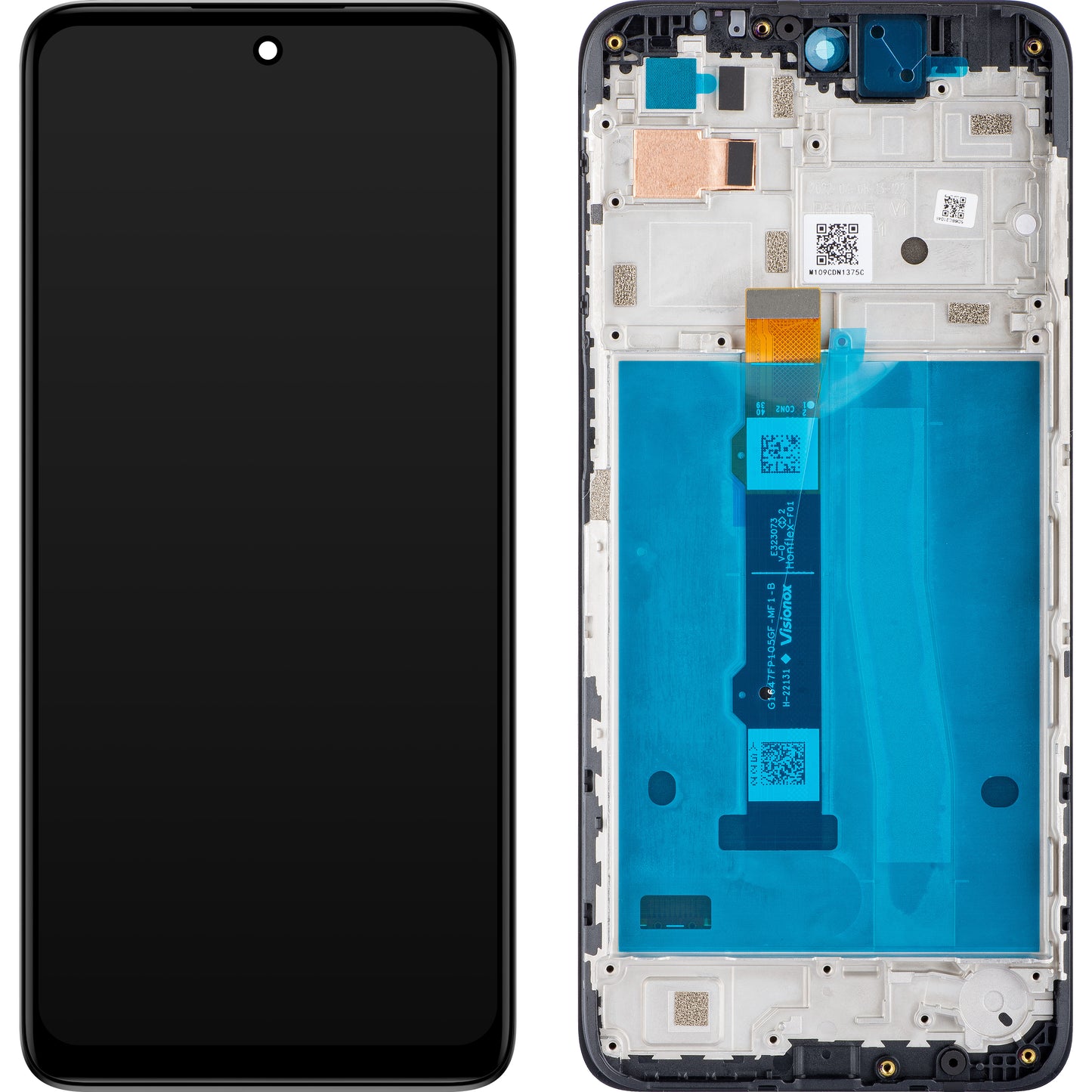 Motorola Moto Moto Moto G42 kosketusnäyttö, kehyksellä, musta, huoltopaketti 5D68C21049