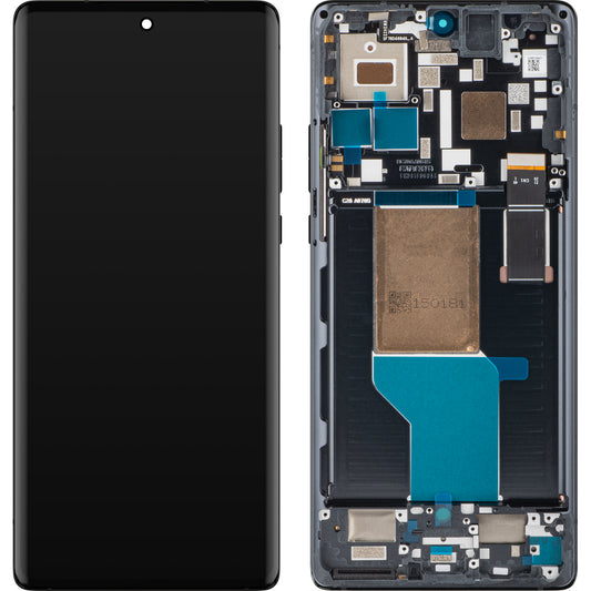 Kosketusnäyttö Motorola Edge 30 Ultra, kehyksellä, musta (Interstellar Black), huoltopaketti 5D68C21452