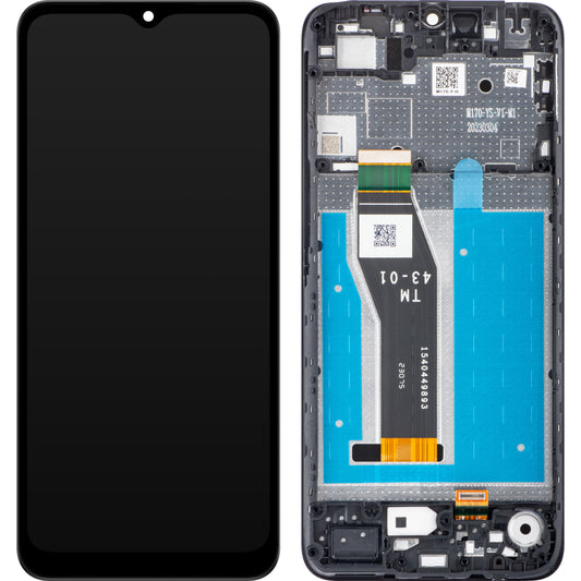Motorola Moto Moto Moto E13 Kosketusnäyttö kehyksellä, musta, huoltopaketti 5D68C22340