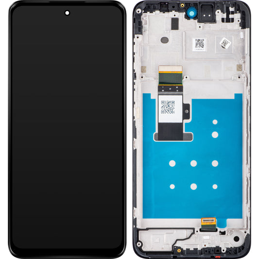 Motorola Moto G13 Kosketusnäyttö ja kehys, musta (mattahiilenvärinen), huoltopaketti 5D68C22318