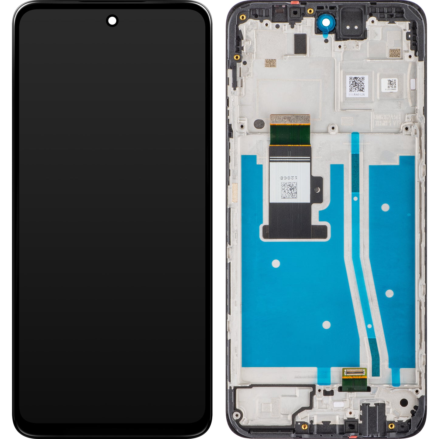 Motorola Moto Moto Moto G53 kosketusnäyttö, kehyksellä, musta, huoltopaketti 5D68C22150
