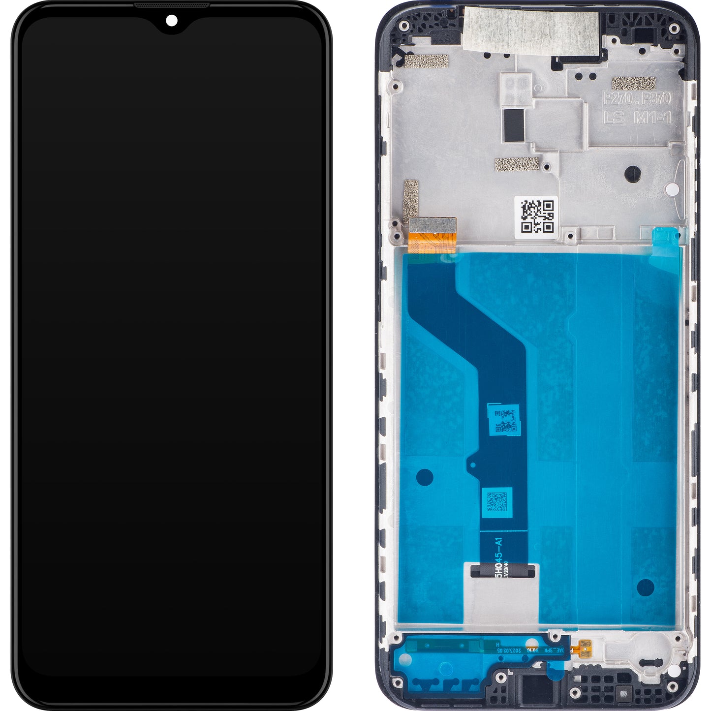 Motorola Moto Moto Moto E7 Plus kosketusnäyttö, kehyksellä, musta, huoltopaketti 5D68C17416