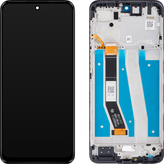 Motorola Moto G14 kosketusnäyttö, kosketusnäytöllä, kehyksellä, musta (teräksenharmaa), huoltopaketti 5D68C23075