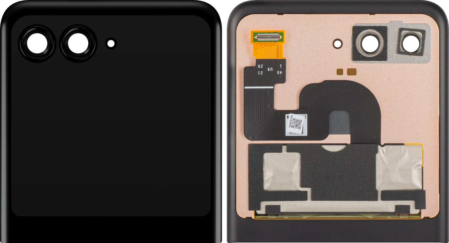 Motorola Razr 40 Ultra -näyttö kosketusnäytöllä, Sub Outer, Service Pack 5D68C22595