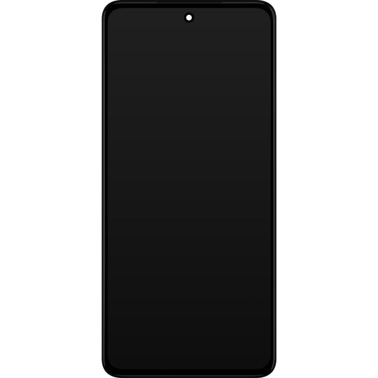 Motorola Moto Moto Moto G52 kosketusnäyttö, kehyksellä, musta, huoltopaketti 5D68C20495