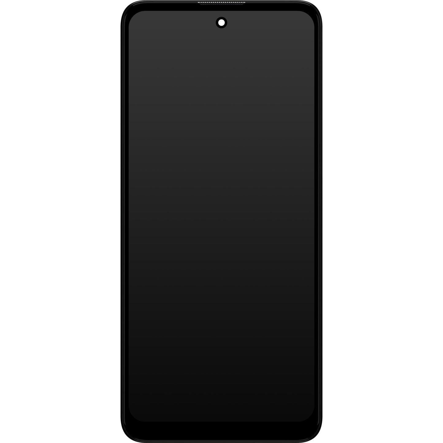 Motorola Moto E40 / E30 kosketusnäyttö kehyksellä, musta, huoltopaketti 5D68C19697