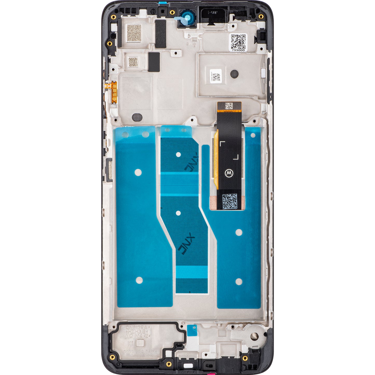 Motorola Moto Moto Moto G52 kosketusnäyttö, kehyksellä, musta, huoltopaketti 5D68C20495