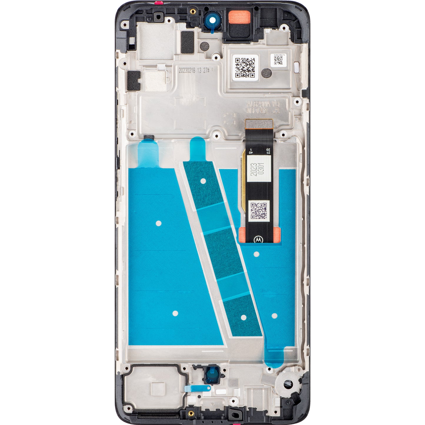 Motorola Moto Moto Moto G72 kosketusnäyttö, kehyksellä, musta, huoltopaketti 5D68C21701