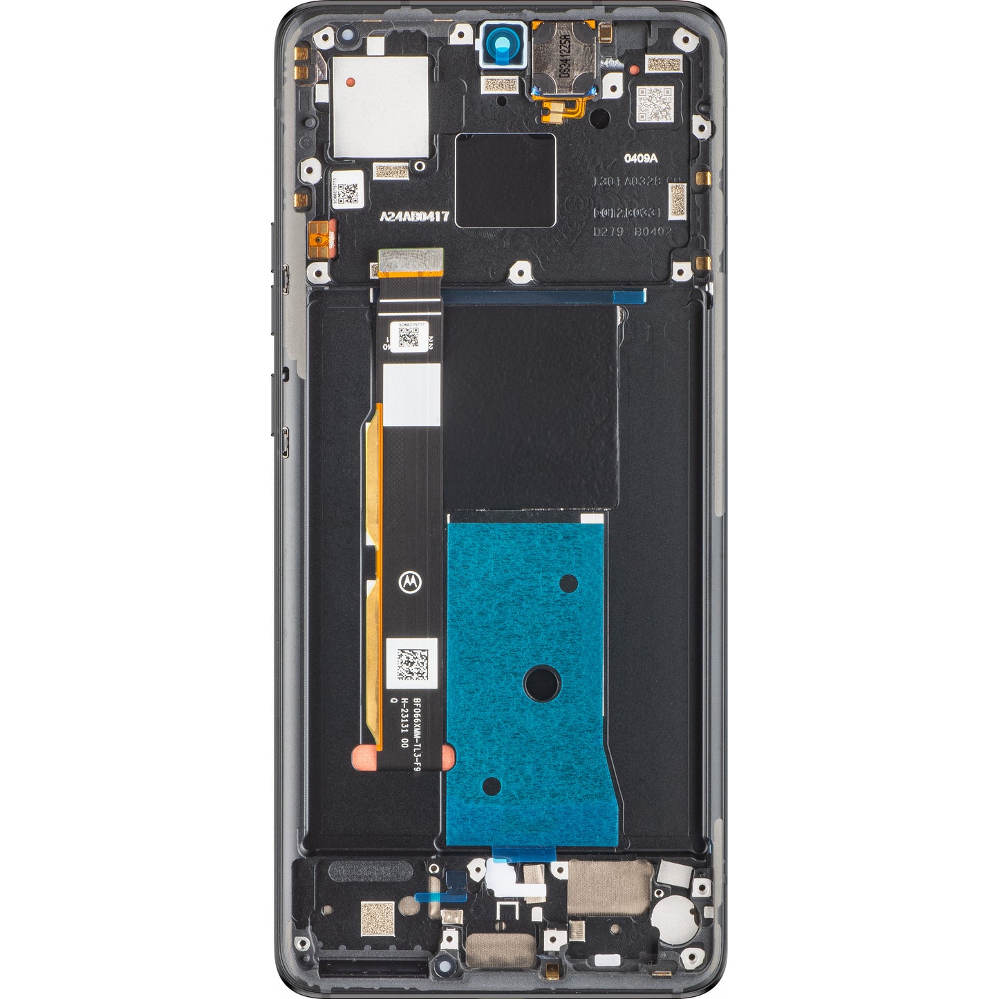 Kosketusnäyttö Motorola Edge 40, kehyksellä, musta (Eclipse Black), huoltopaketti 5D68C22670
