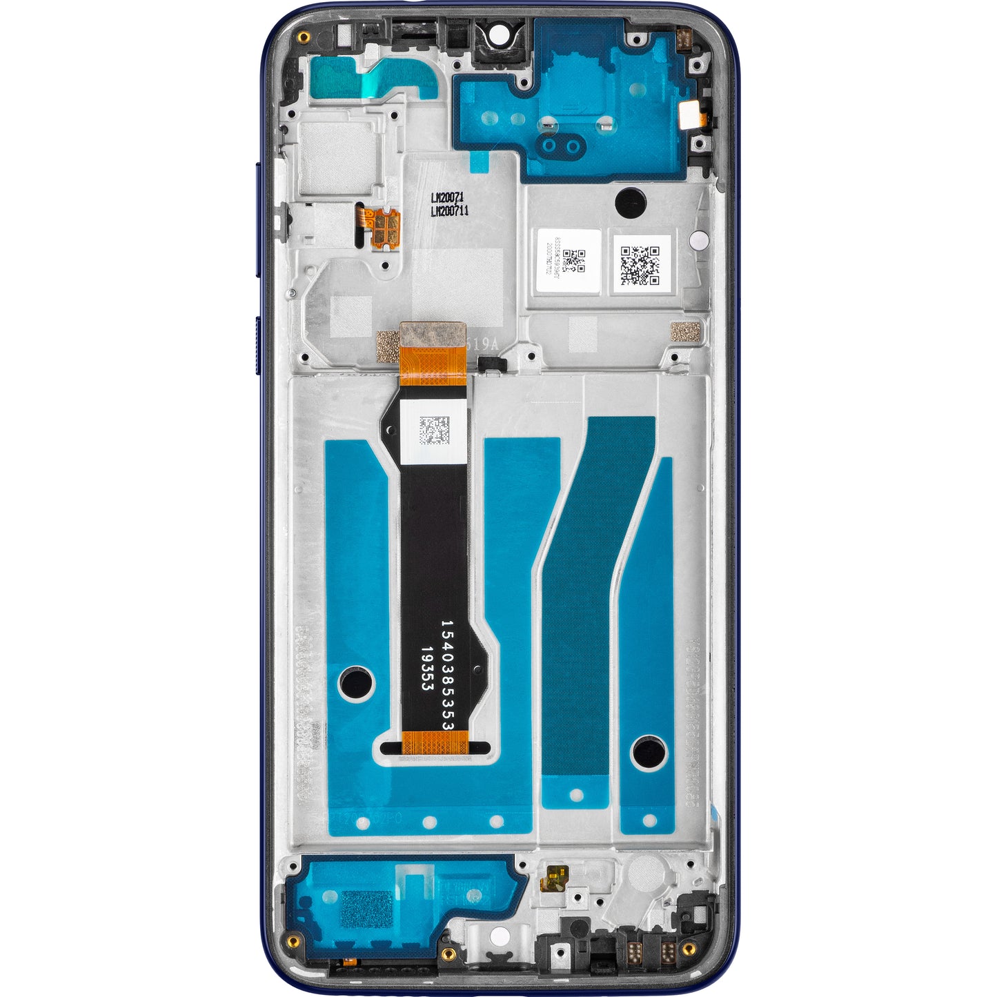Motorola Moto G8 Plus kosketusnäyttö ja kehys, tummansininen, huoltopaketti 5D68C15528