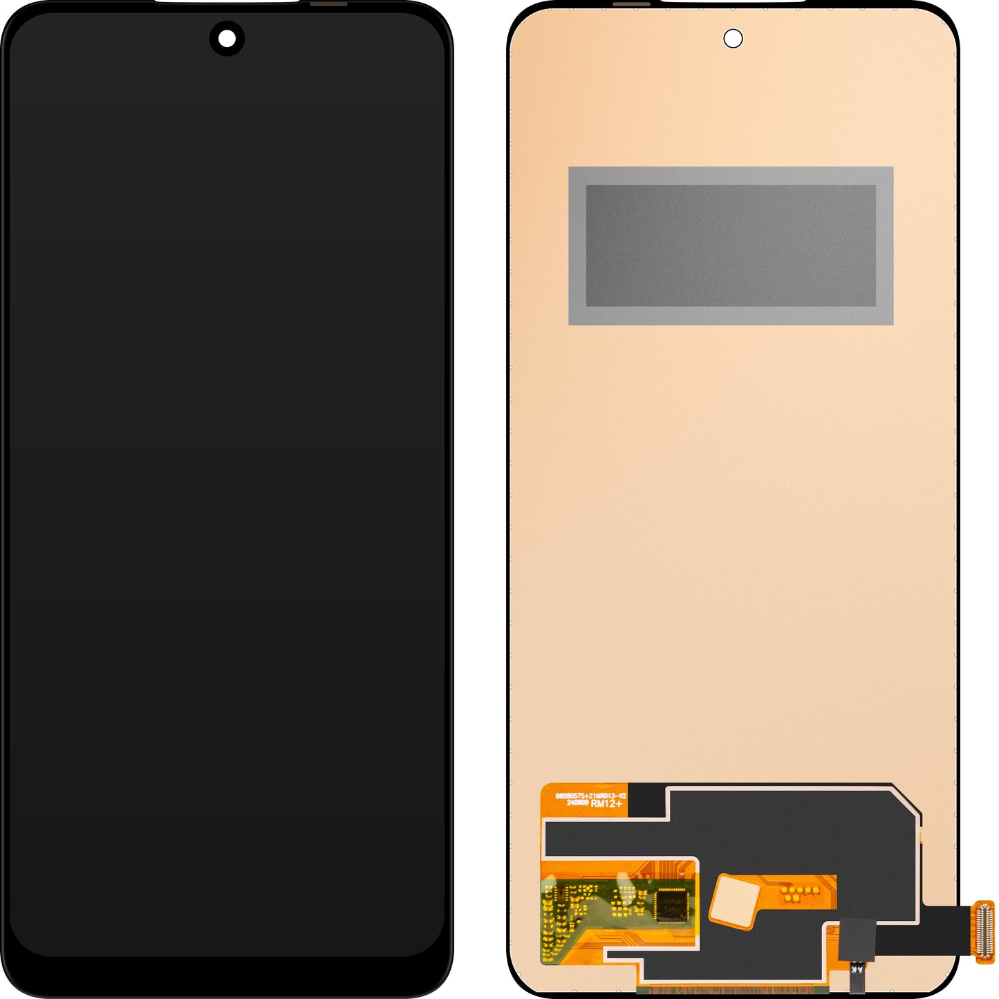 Näyttö MP-kosketusnäytöllä yhteensopiva Realme 12+ -laitteen kanssa