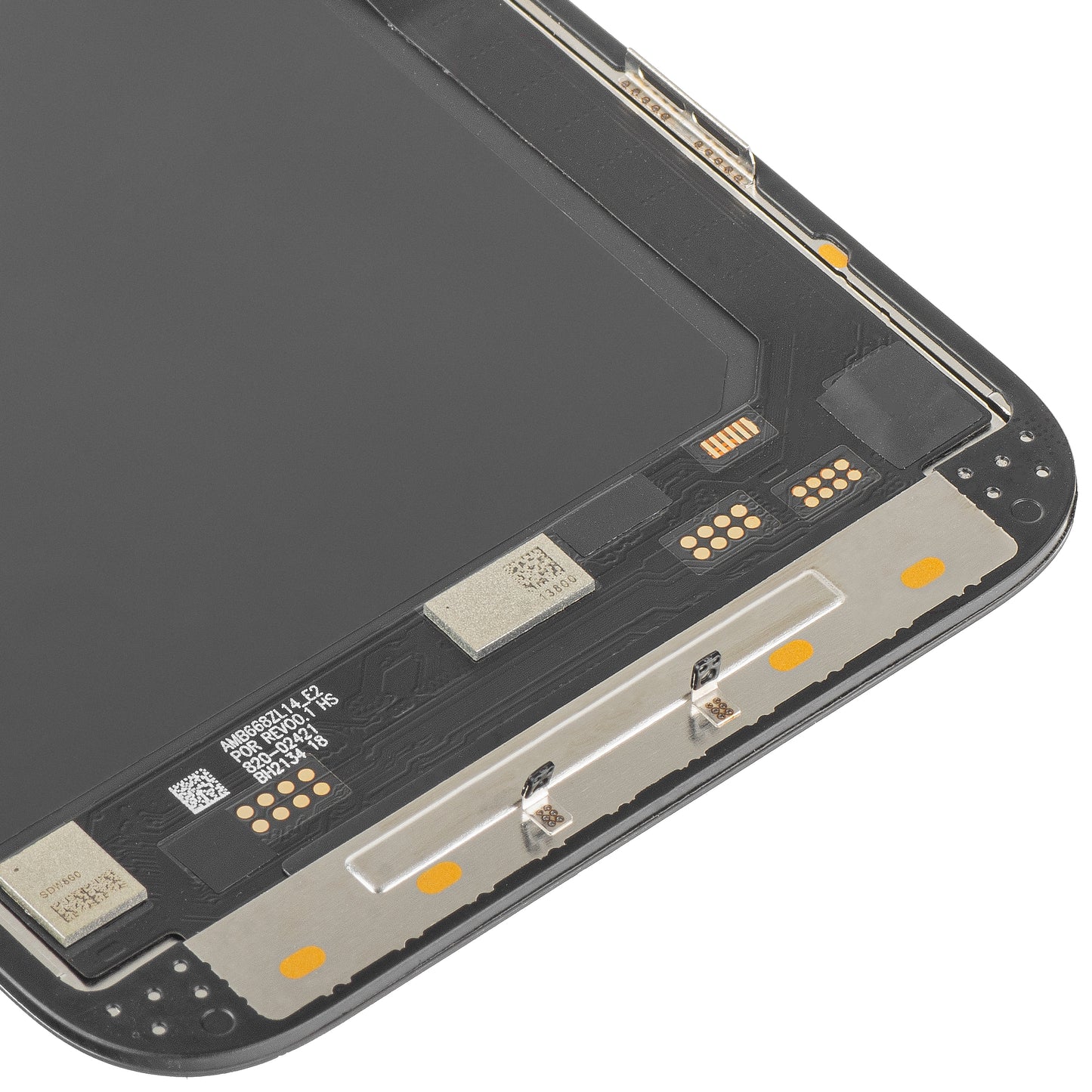 MP Touchscreen Display compatible with Apple iPhone 14 Pro Max, with Frame, Soft OLED IC Movable 120Hz FHD Version, Black