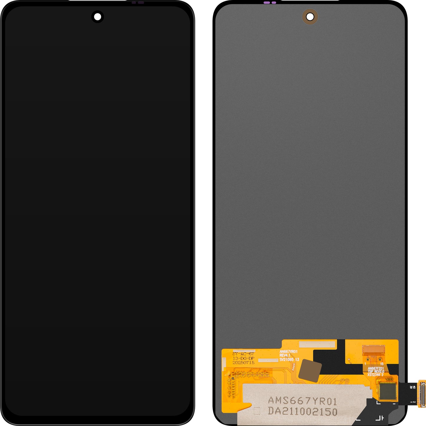 Näyttö kosketusnäytöllä MP yhteensopiva Xiaomi Redmi Note 14 5G:n kanssa