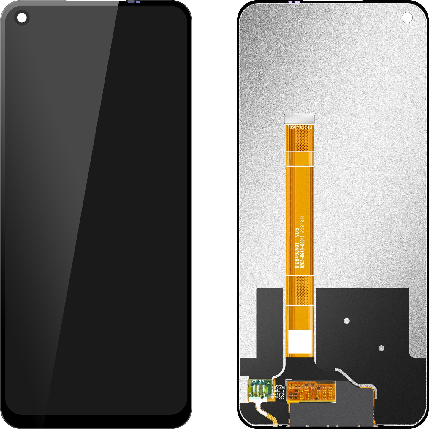 MP-kosketusnäyttö yhteensopiva Realme 7 5G:n kanssa