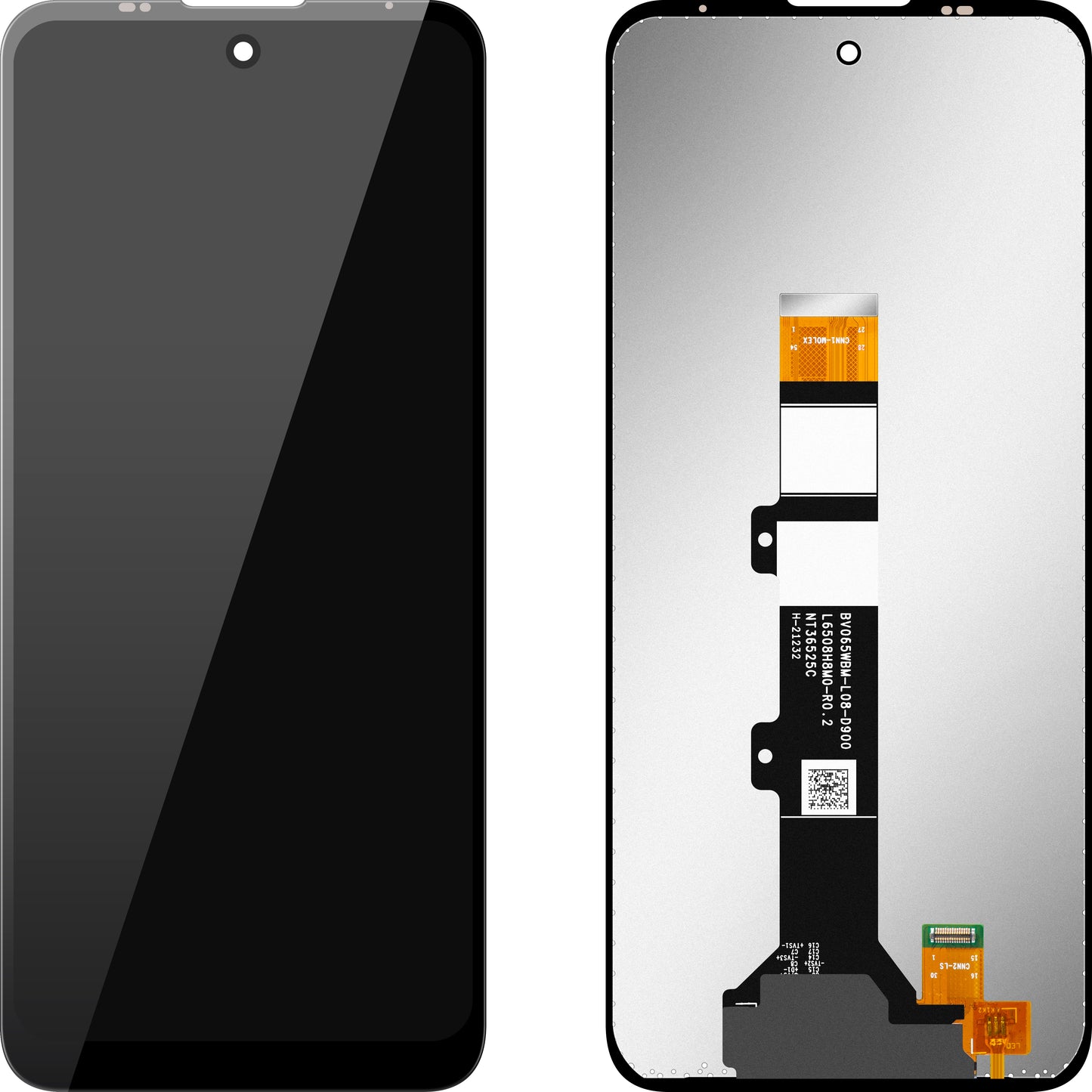 MP-kosketusnäyttö yhteensopiva Motorola Moto E30 / E40:n kanssa