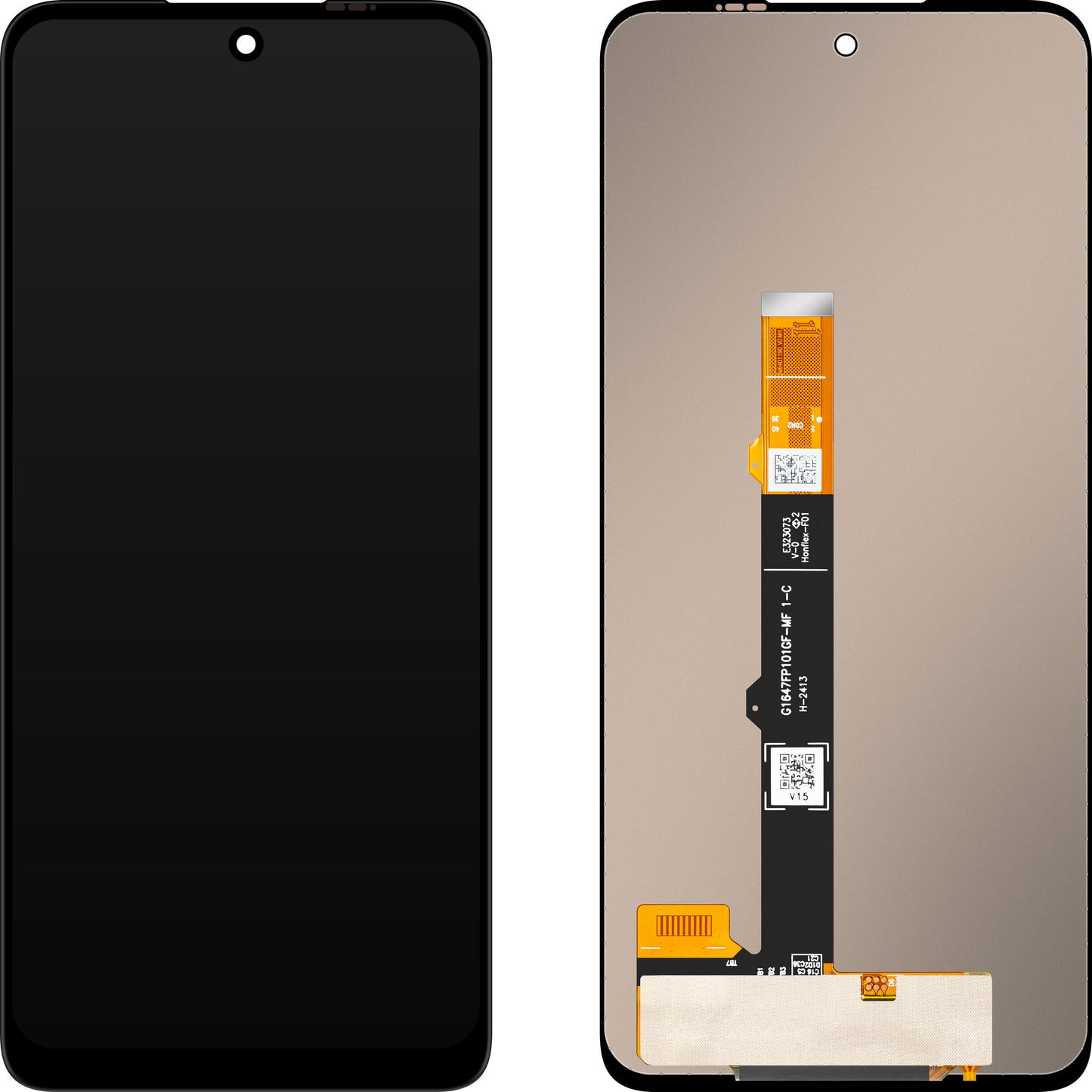 MP-kosketusnäyttö yhteensopiva Motorola Moto G42:n kanssa