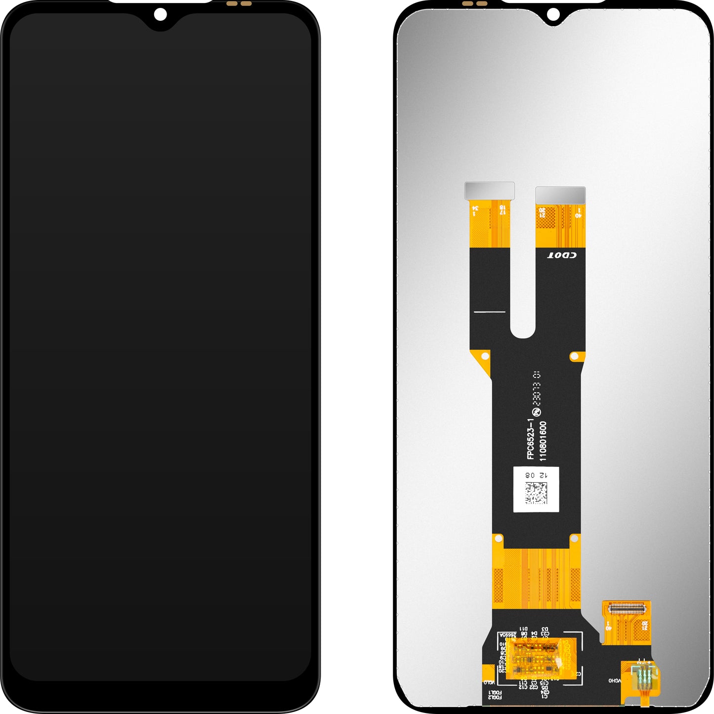 Näyttö MP-kosketusnäytöllä yhteensopiva Nokia C22 / C32:n kanssa