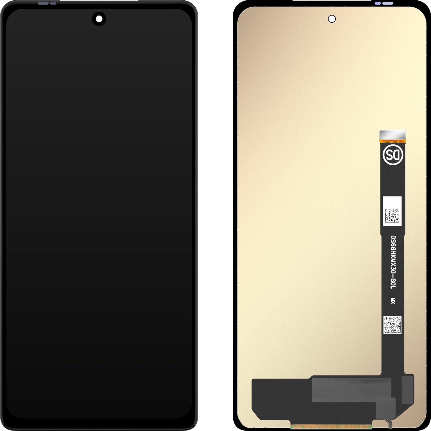 Näyttö MP-kosketusnäytöllä yhteensopiva Motorola Edge 20 / Edge 20 Pro / Edge 30 Pro / Edge X30 kanssa