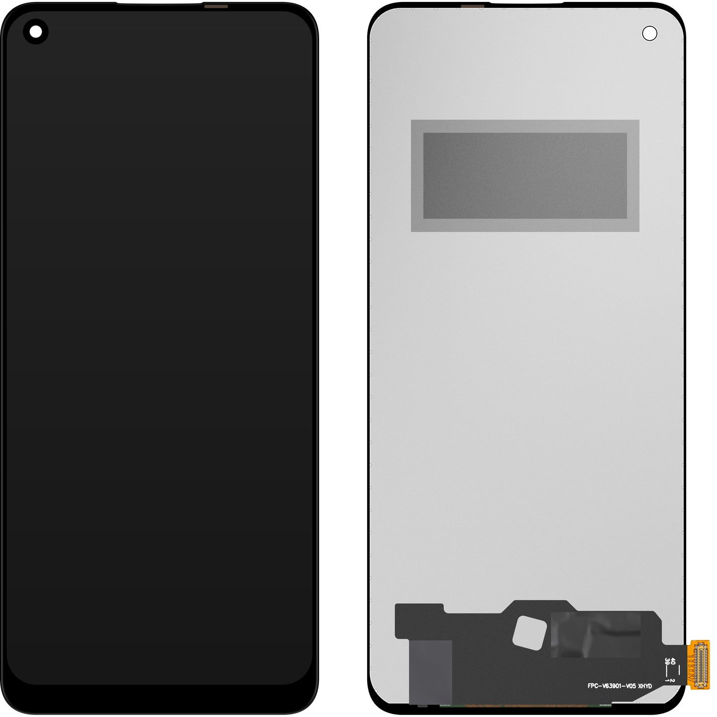 Näyttö kosketusnäytöllä MP yhteensopiva OnePlus Nord N20 5G:n kanssa