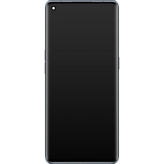 Näyttö Touchscreenilla Oppo Reno6 Pro 5G (Snapdragon) / Reno6 Pro+ 5G, kehyksellä, Harmaa (Lunar Grey), Service Pack 4907528