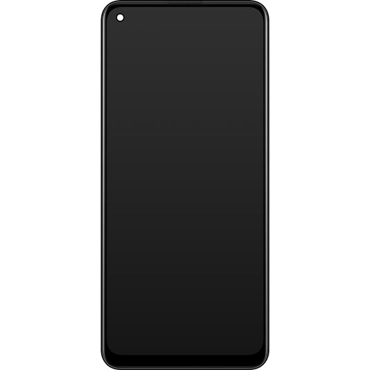 Kosketusnäyttö Oppo F19 Pro+ 5G / A95 5G / Reno5 Z / A94 5G, kehyksellä, musta, huoltopaketti 4908719