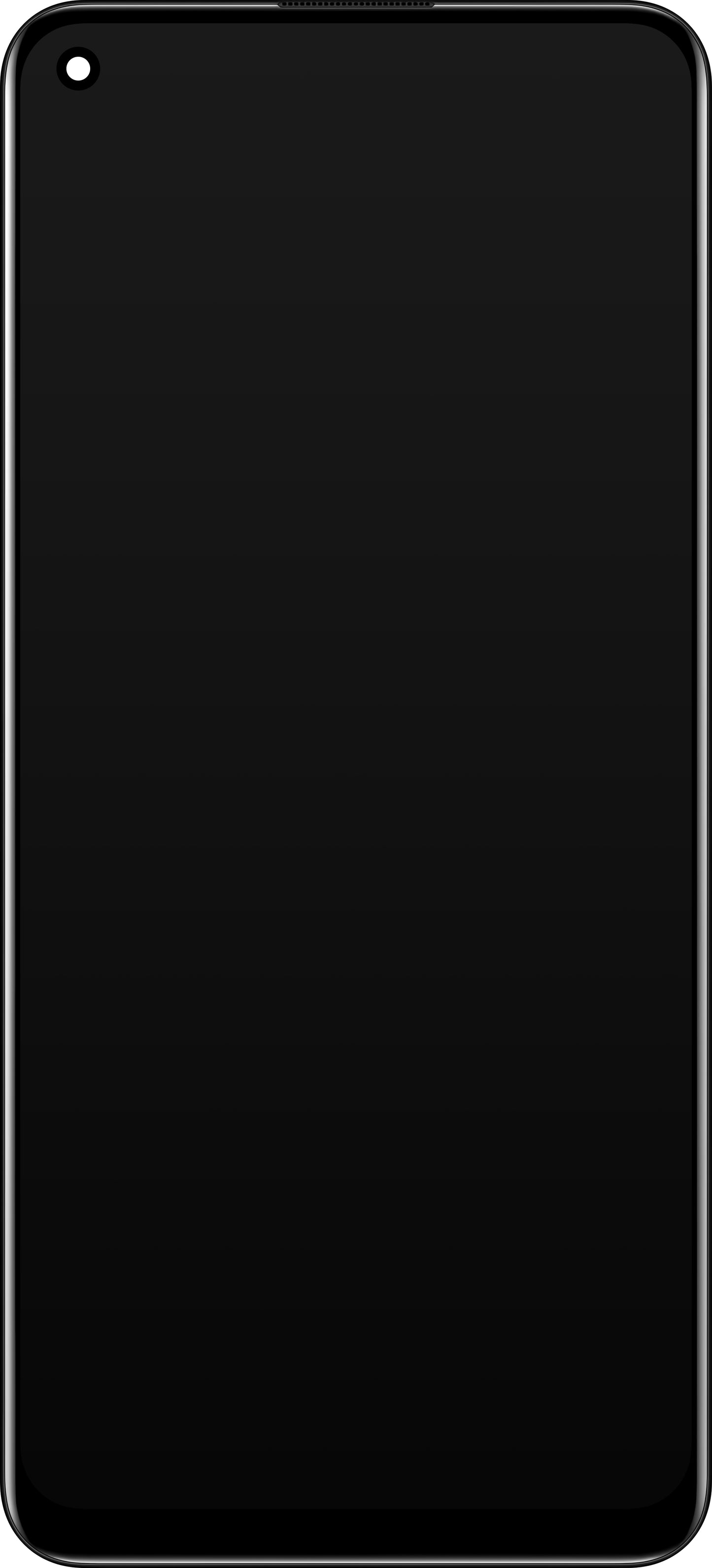 Näyttö kosketusnäytöllä Oppo Reno5 F / A94 / F19 Pro / Reno5 Lite, kehyksellä, musta, Service Pack 4906763