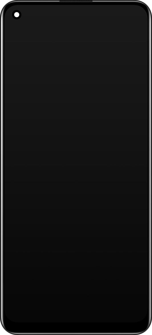 Näyttö kosketusnäytöllä Oppo Reno5 F / A94 / F19 Pro / Reno5 Lite, kehyksellä, musta, Service Pack 4906763