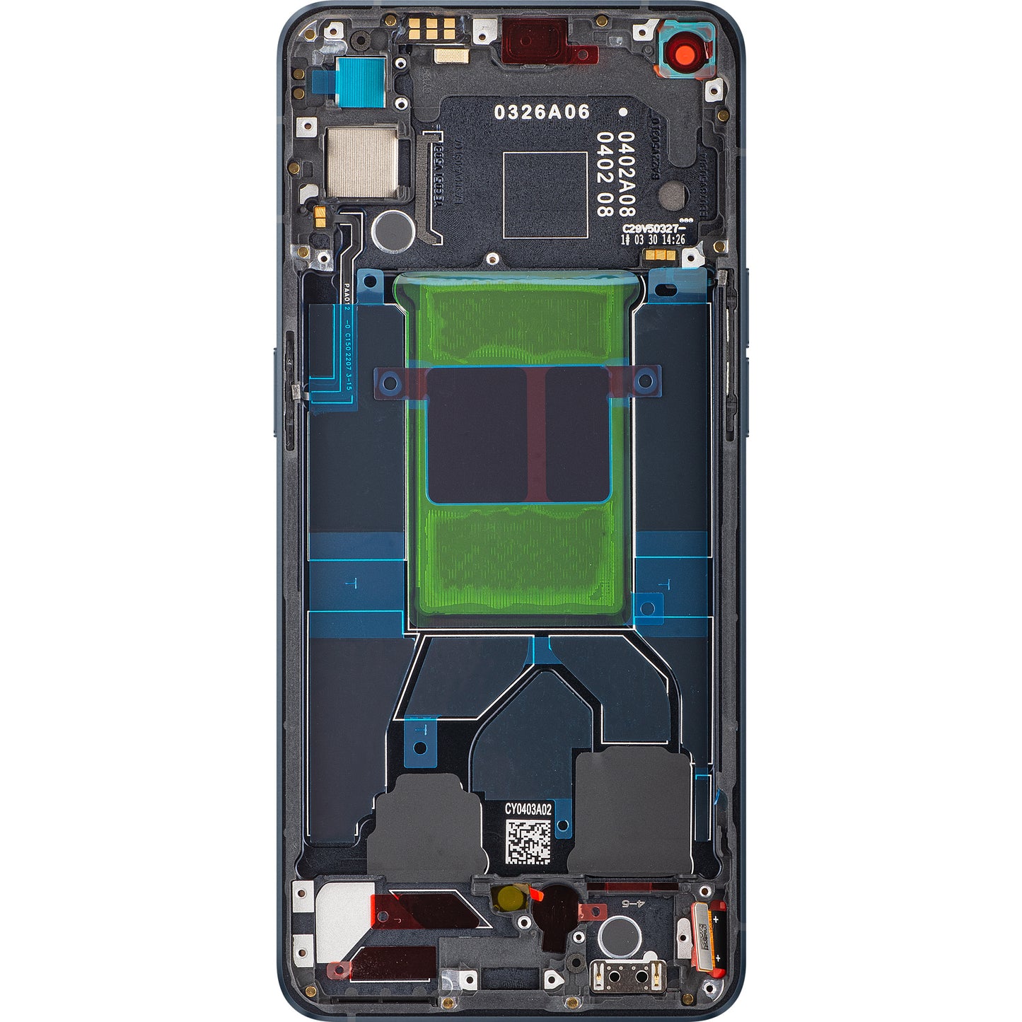 Kosketusnäyttö Oppo Reno6 5G, kehyksellä, musta (Stellar Black), Service Pack 4907749