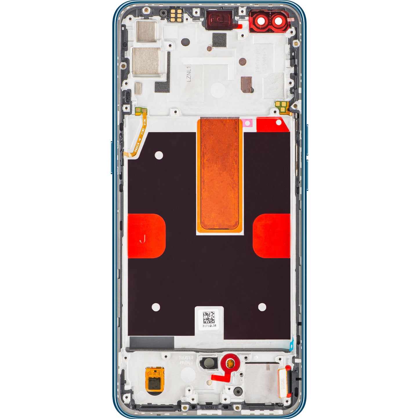 Kosketusnäyttö Oppo Reno4 5G, kehyksellä, sininen (Galactic Blue), Service Pack 4904704