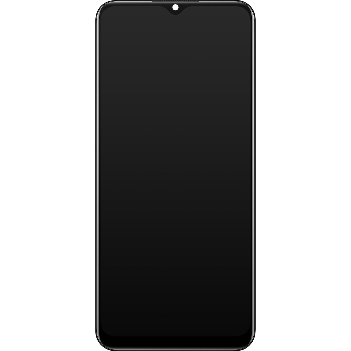 Touchscreen Display Realme C25Y, with Frame, Black, Service Pack 4908854