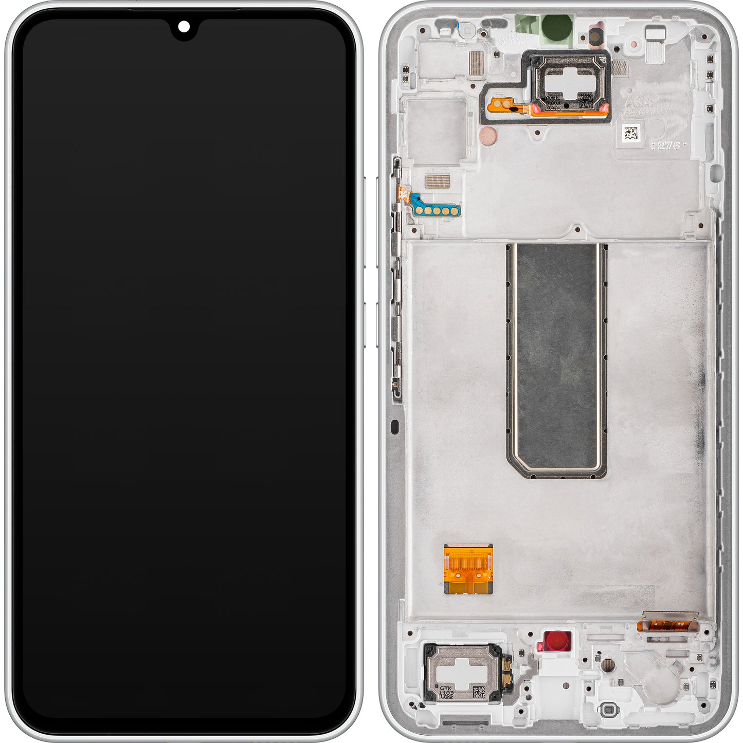 Kosketusnäyttö Samsung Galaxy A34 A346, kehyksellä, hopea, huoltopaketti GH82-31200B