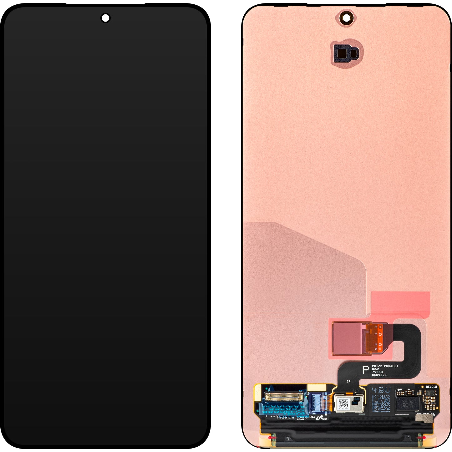 Display ja kosketusnäyttö Samsung Galaxy S25 S931, Service Pack GH82-36327A